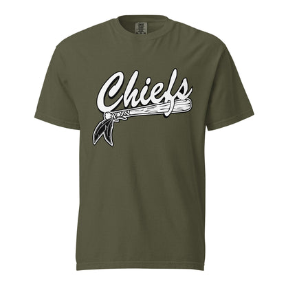 Signature | Comfort Colors T-Shirt | Connetquot Chiefs | Letter Crest Logo