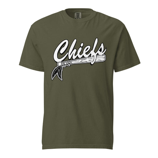 Signature | Comfort Colors T-Shirt | Connetquot Chiefs | Letter Crest Logo