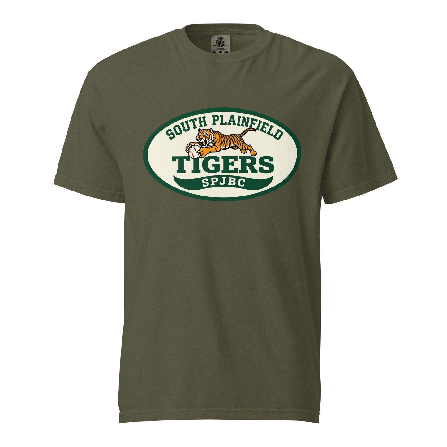 Signature | Comfort Colors T-Shirt | SP Tigers 7U | Emblem Logo