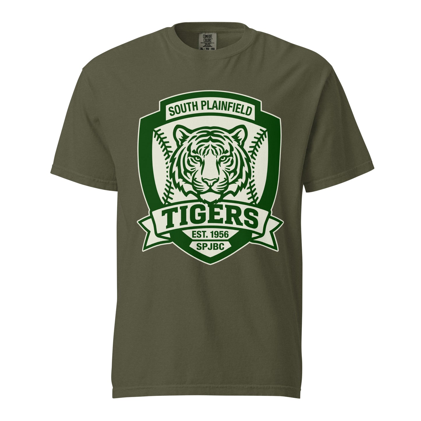 Signature | Comfort Colors T-Shirt | SP Tigers 7U | Shield Logo