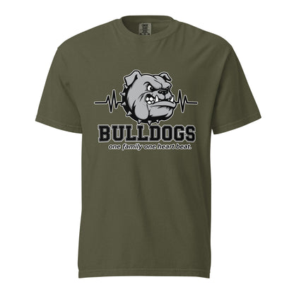Signature | Comfort Colors T-Shirt | Celina Recreational Football Black | Bulldogs Crest Logo
