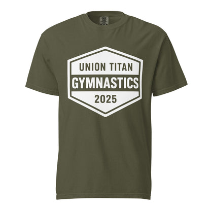 Signature | Comfort Colors T-Shirt | Union Gymnastics | Valor Logo
