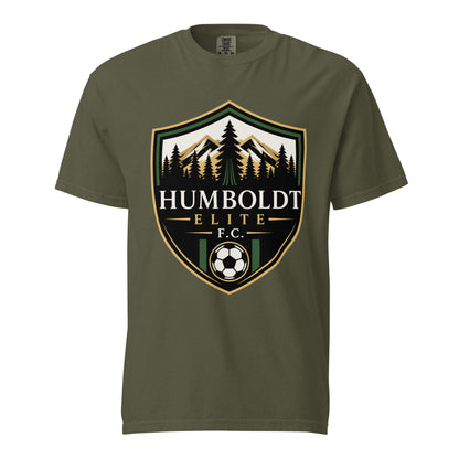 Signature | Comfort Colors T-Shirt | Humboldt Elite FC | Shield Logo