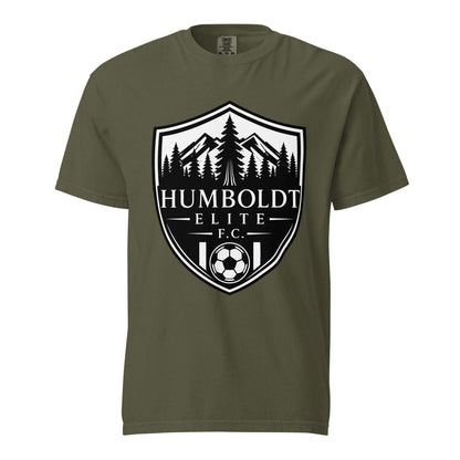 Signature | Comfort Colors T-Shirt | Humboldt Elite FC | Emblem Logo