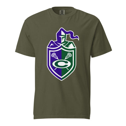 Signature | Comfort Colors T-Shirt | Central West Girls Lacrosse | Crest Logo