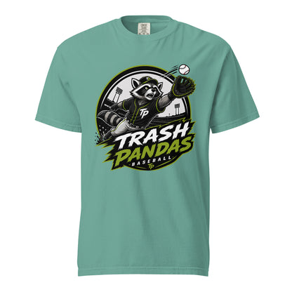 Signature | Comfort Colors T-Shirt | Trash Pandas Baseball Organization | Emblem Logo