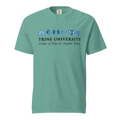 Signature | Comfort Colors T-Shirt | Trine PA program | Modern Script Logo