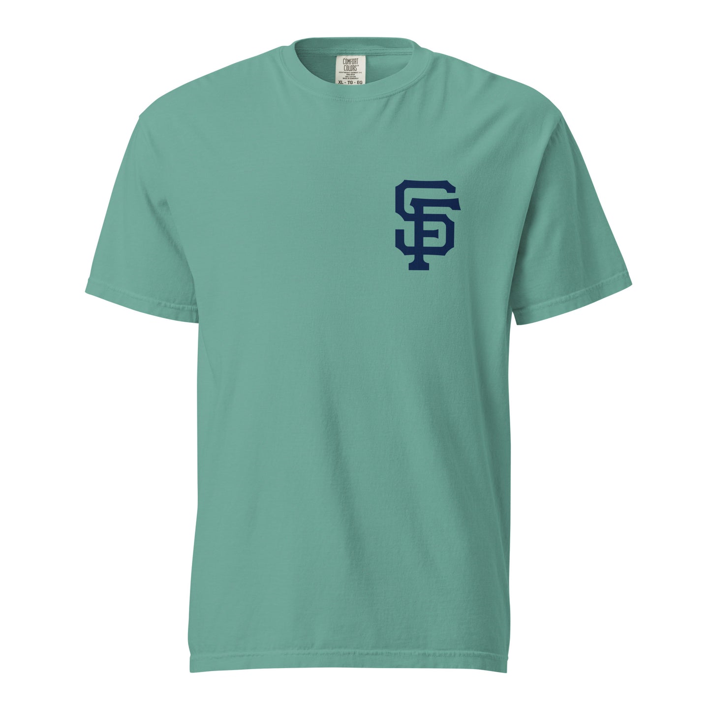 Signature | Comfort Colors T-Shirt | Saint Francis School | SF Crest Logo