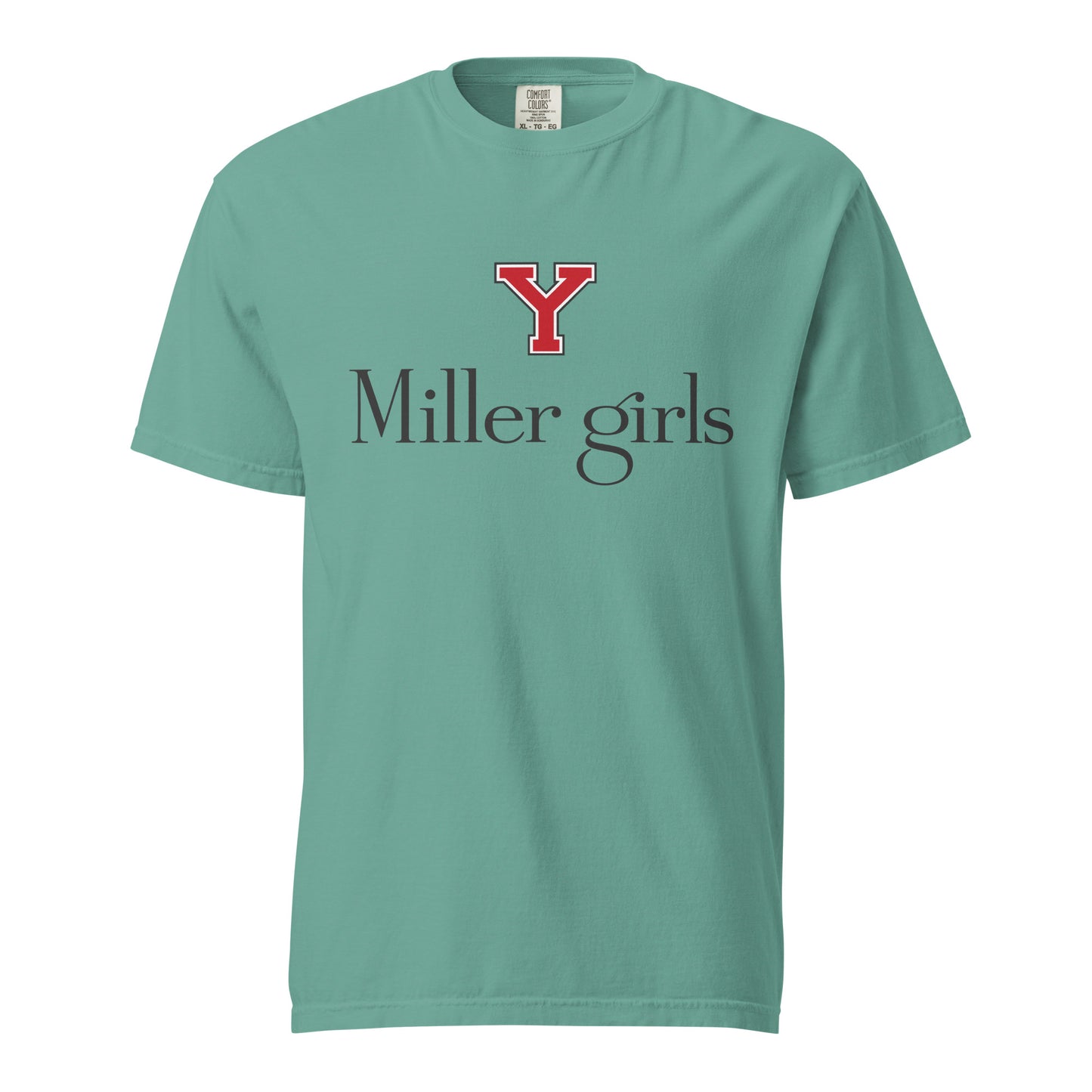Signature | Comfort Colors T-Shirt | Yukon Student Council | Miller Girls Logo