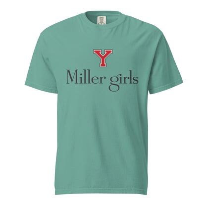 Signature | Comfort Colors T-Shirt | Yukon Student Council | Miller Girls Logo