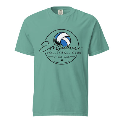 Signature | Comfort Colors T-Shirt | Empower Volleyball Club | Icon Logo