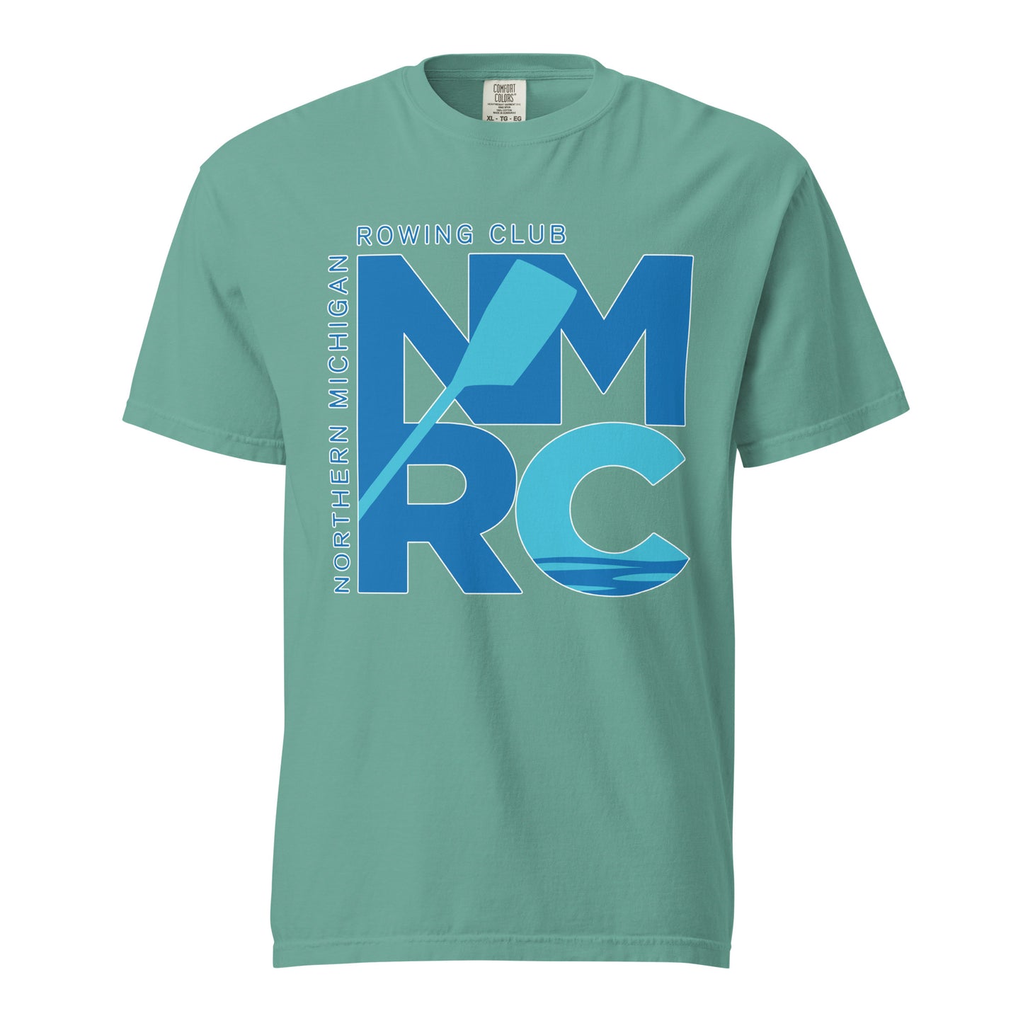 Signature | Comfort Colors T-Shirt | Northern Michigan Rowing | Modern Script Logo