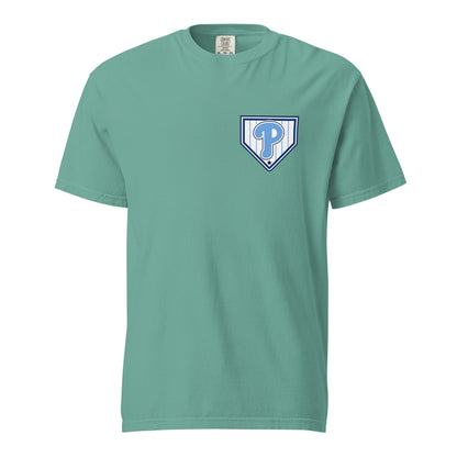 Signature | Comfort Colors T-Shirt | Premier Baseball | Emblem Logo