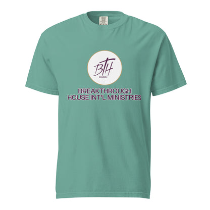 Signature | Comfort Colors T-Shirt | Breakthrough House International Ministries | Crest Logo