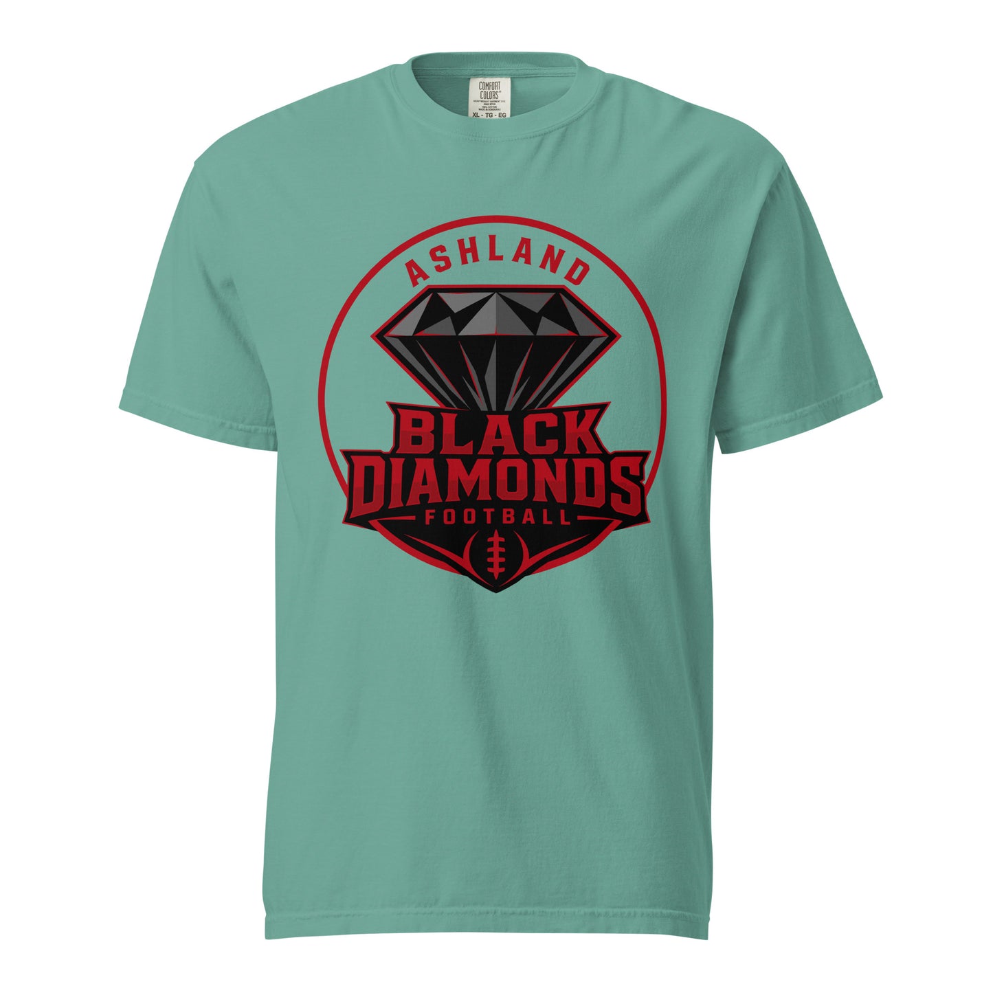 Signature | Comfort Colors T-Shirt | Ashland Black Diamonds | Badge Logo