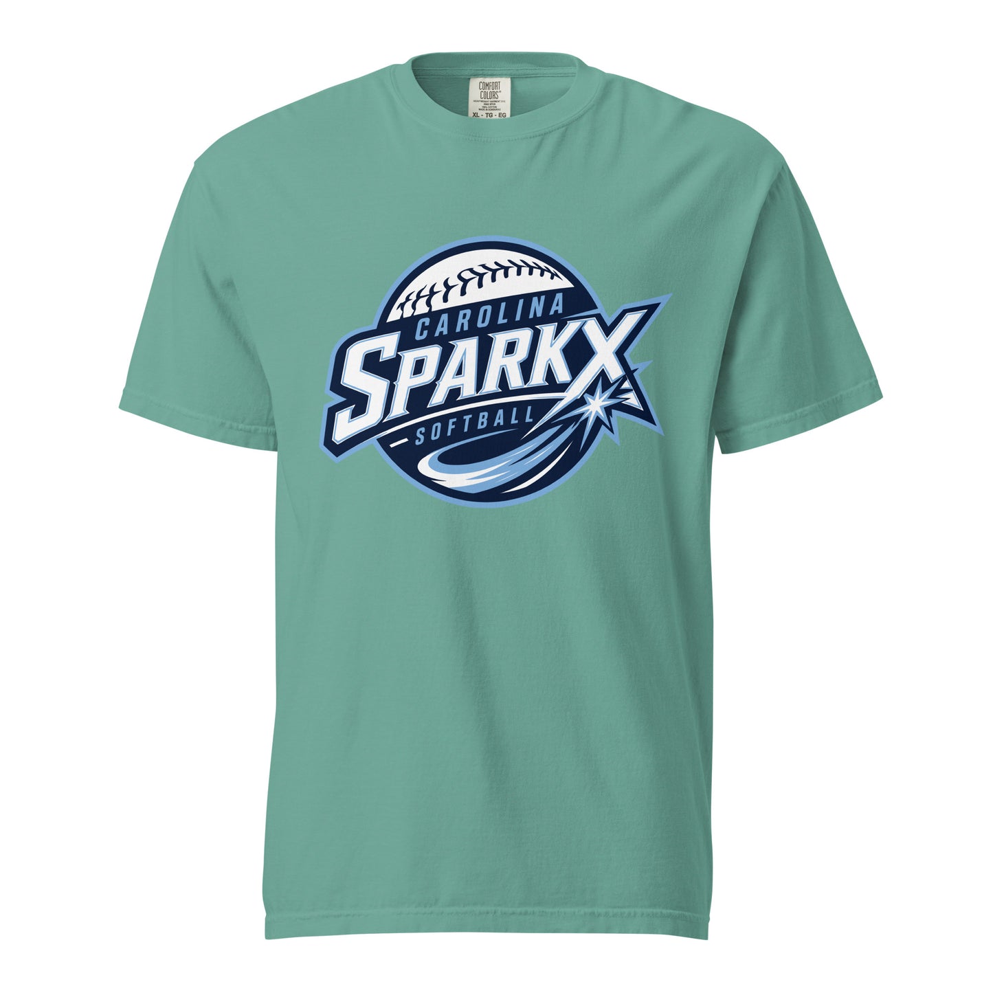 Signature | Comfort Colors T-Shirt | Carolina Sparkx | Vanguard Logo