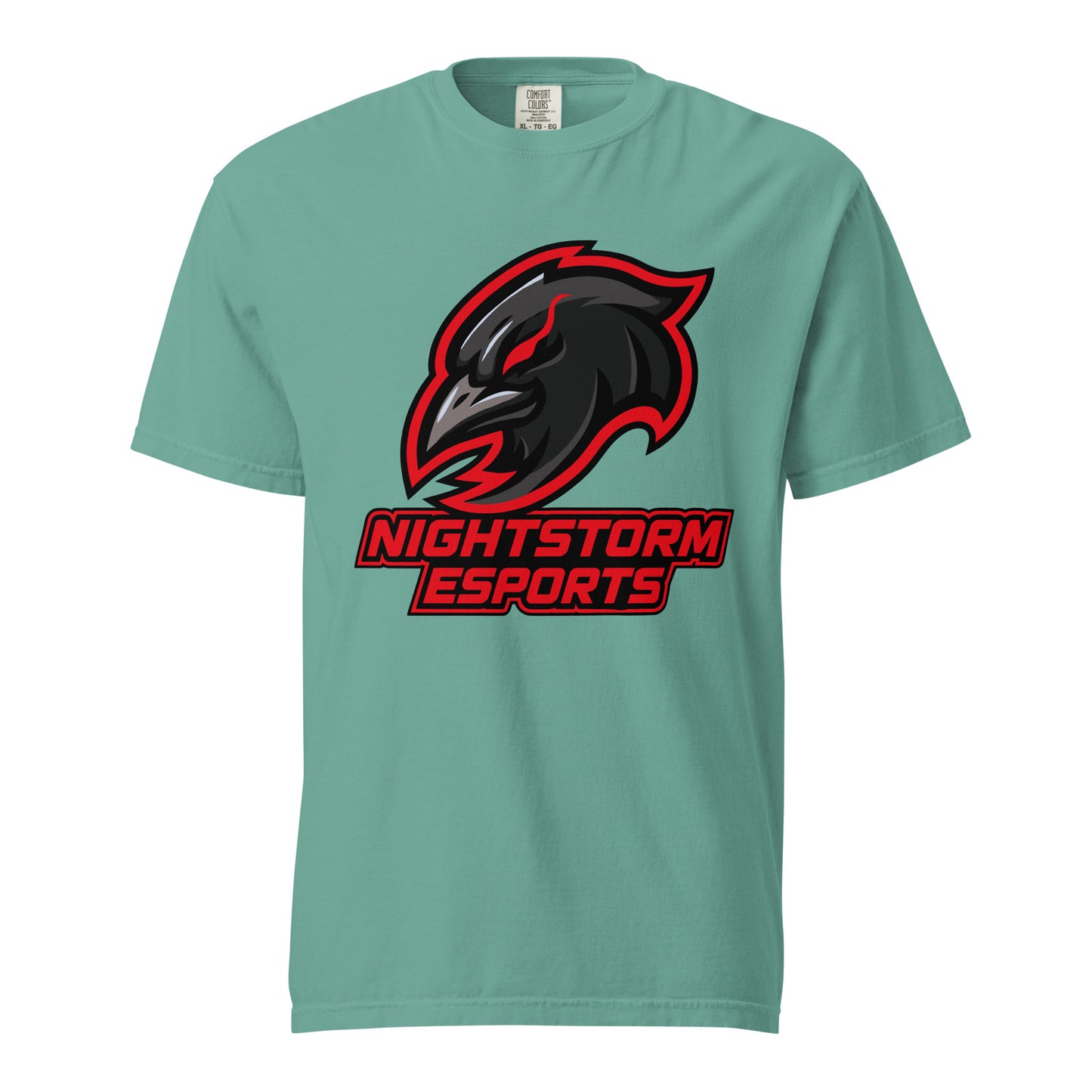 Signature | Comfort Colors T-Shirt | NightStorm Esports | Crest Logo