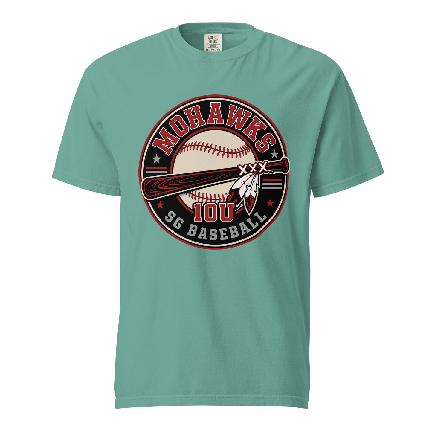 Signature | Comfort Colors T-Shirt | Mohawks | Athletics Logo
