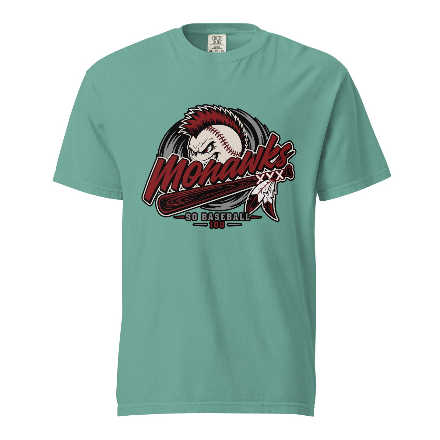 Signature | Comfort Colors T-Shirt | Mohawks | Valor Logo