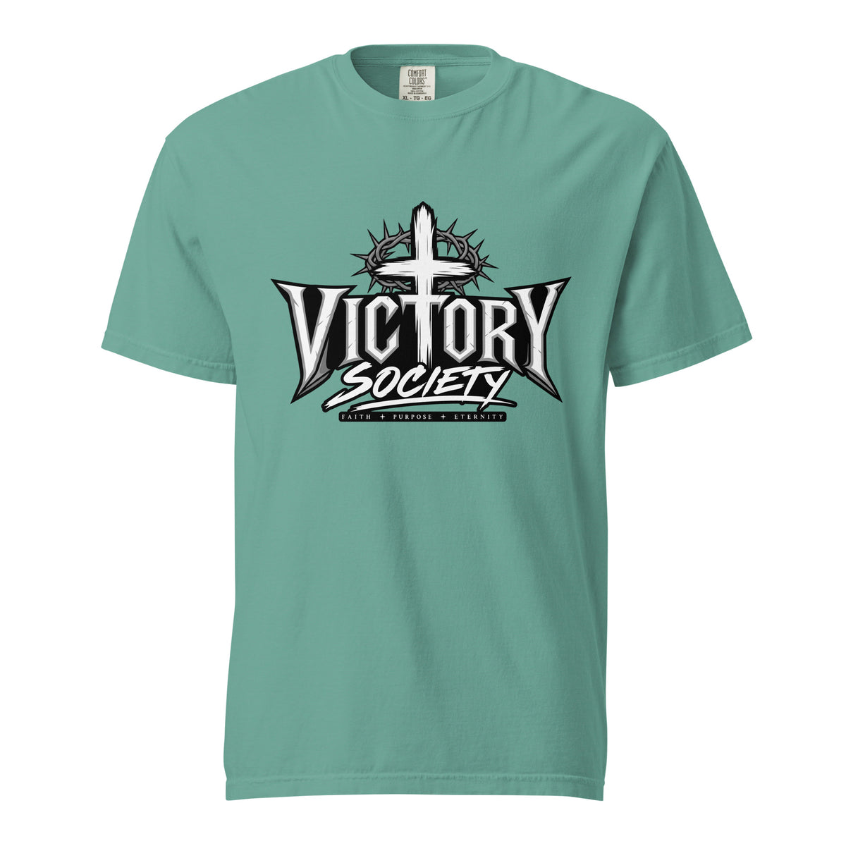 Signature | Comfort Colors T-Shirt | Victory Society | Valor Heritage Alliance Logo