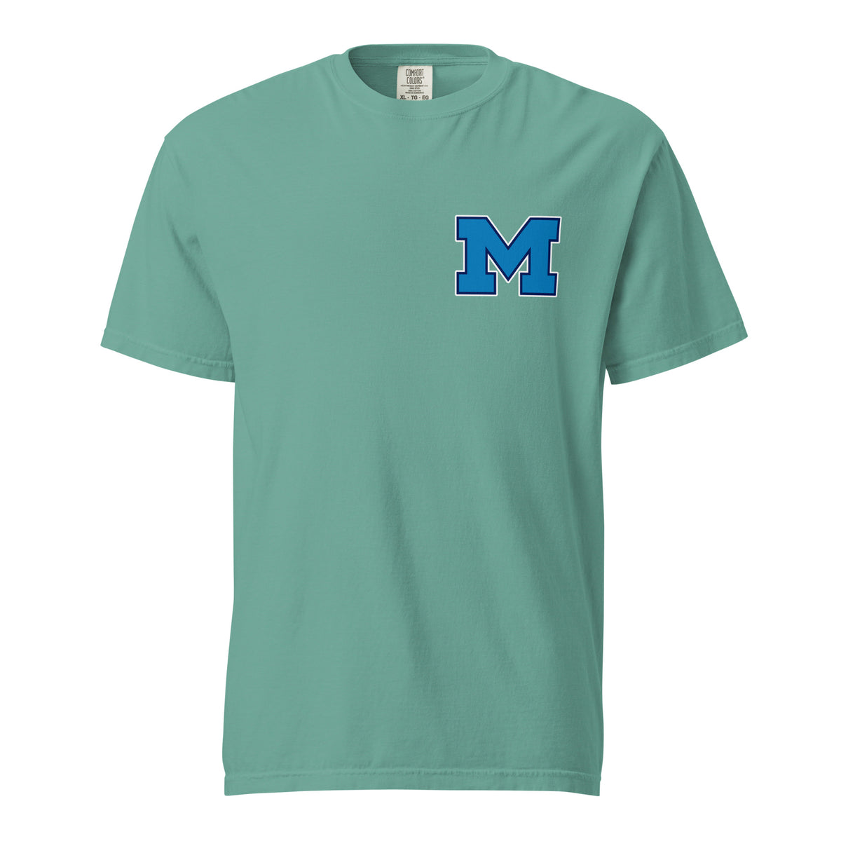 Signature | Comfort Colors T-Shirt | Medfield Softball | Lettermark Logo