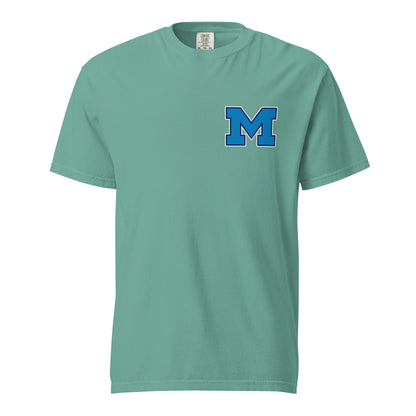 Signature | Comfort Colors T-Shirt | Medfield Softball | Lettermark Logo