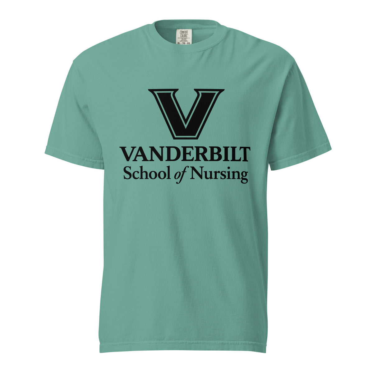 Signature | Comfort Colors T-Shirt | Grand View University Nursing | Crest Logo