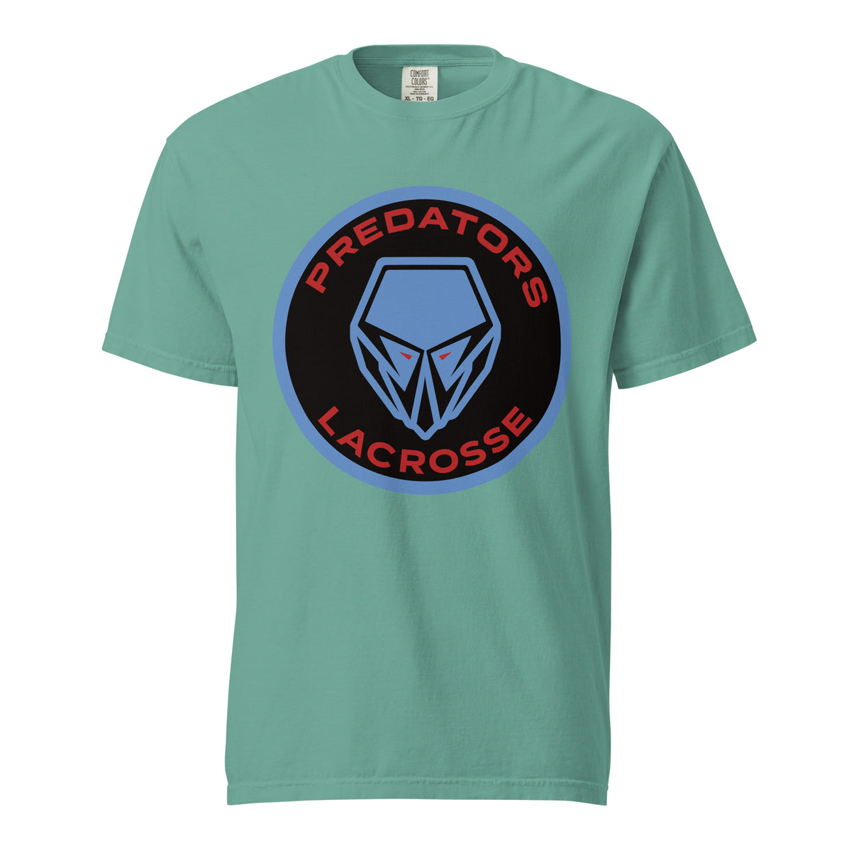 Signature | Comfort Colors T-Shirt | Predators Lacrosse | Badge Logo