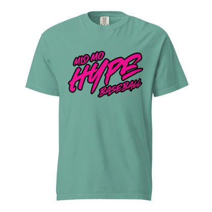 Signature | Comfort Colors T-Shirt | Hype Baseball Club | Crest Logo