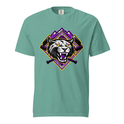 Signature | Comfort Colors T-Shirt | Wildcats Softball | Crest Logo