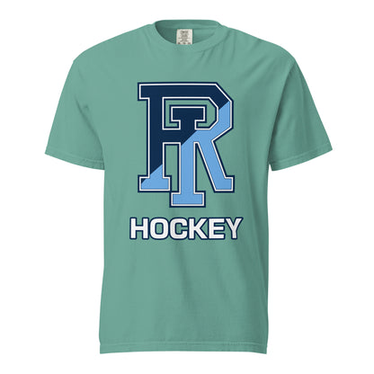 Signature | Comfort Colors T-Shirt | URI Men’s Hockey | Crest Logo