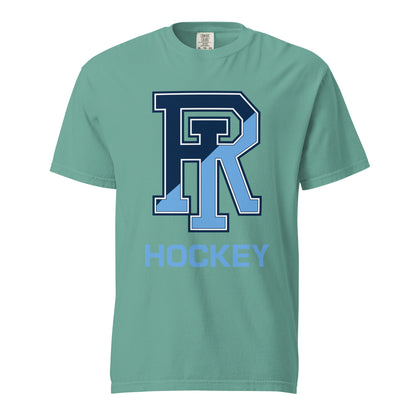 Signature | Comfort Colors T-Shirt | URI Men’s Hockey | Vanguard Logo