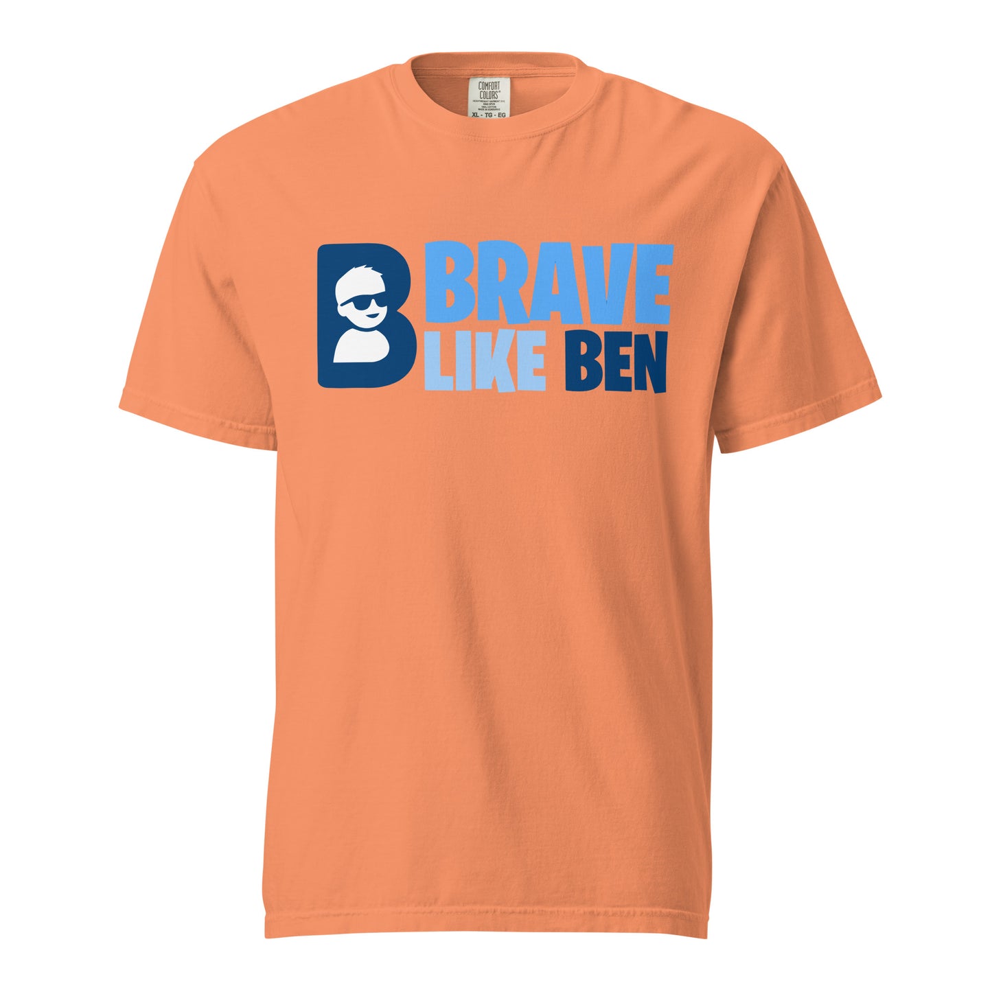Signature | Comfort Colors T-Shirt | Brave Like Ben | Vanguard Logo