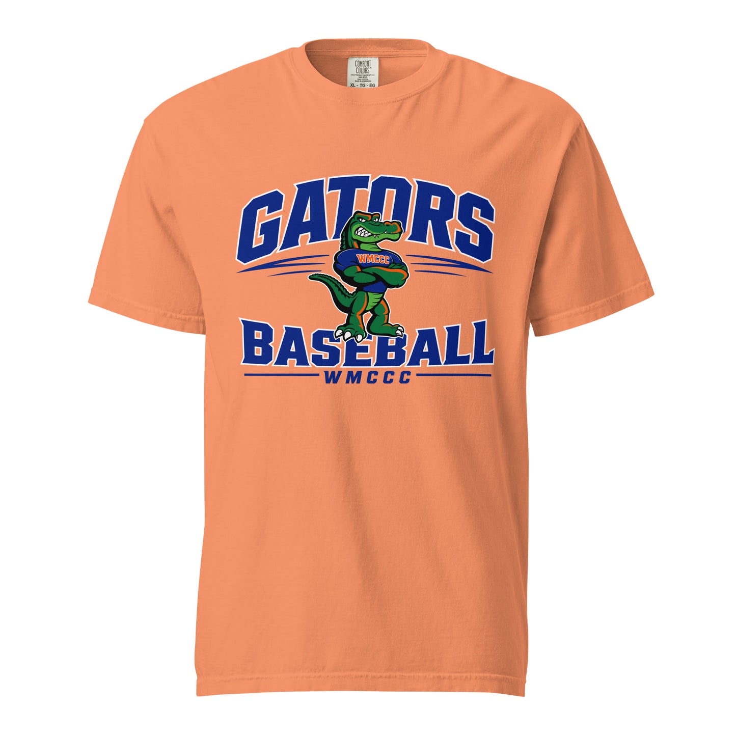 Signature | Comfort Colors T-Shirt | West Memphis Community Christian College Gators | Emblem Logo
