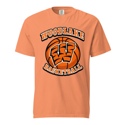 Signature | Comfort Colors T-Shirt | Woodlake Boys Basketball | Athletics Logo