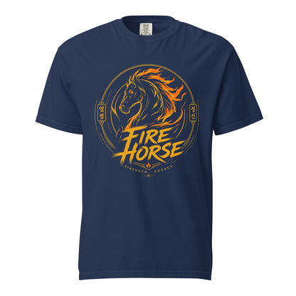 Signature | Comfort Colors T-Shirt | Fire Horse Masters | Vanguard Logo