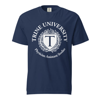 Signature | Comfort Colors T-Shirt | Trine PA program | Emblem Logo