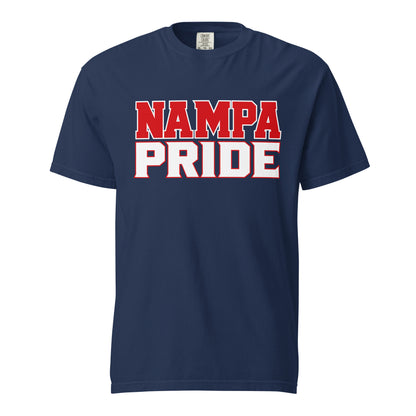 Signature | Comfort Colors T-Shirt | Nampa Pride | Letter Mark Logo