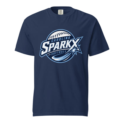 Signature | Comfort Colors T-Shirt | Carolina Sparkx | Vanguard Logo