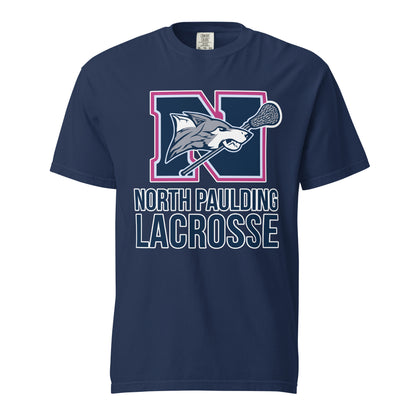 Signature | Comfort Colors T-Shirt | North Paulding Lacrosse | Vanguard Logo