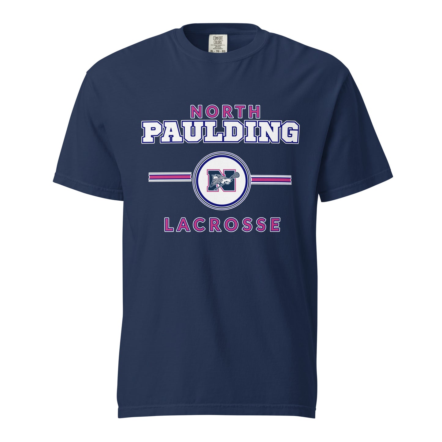 Signature | Comfort Colors T-Shirt | North Paulding Lacrosse | Valor Logo