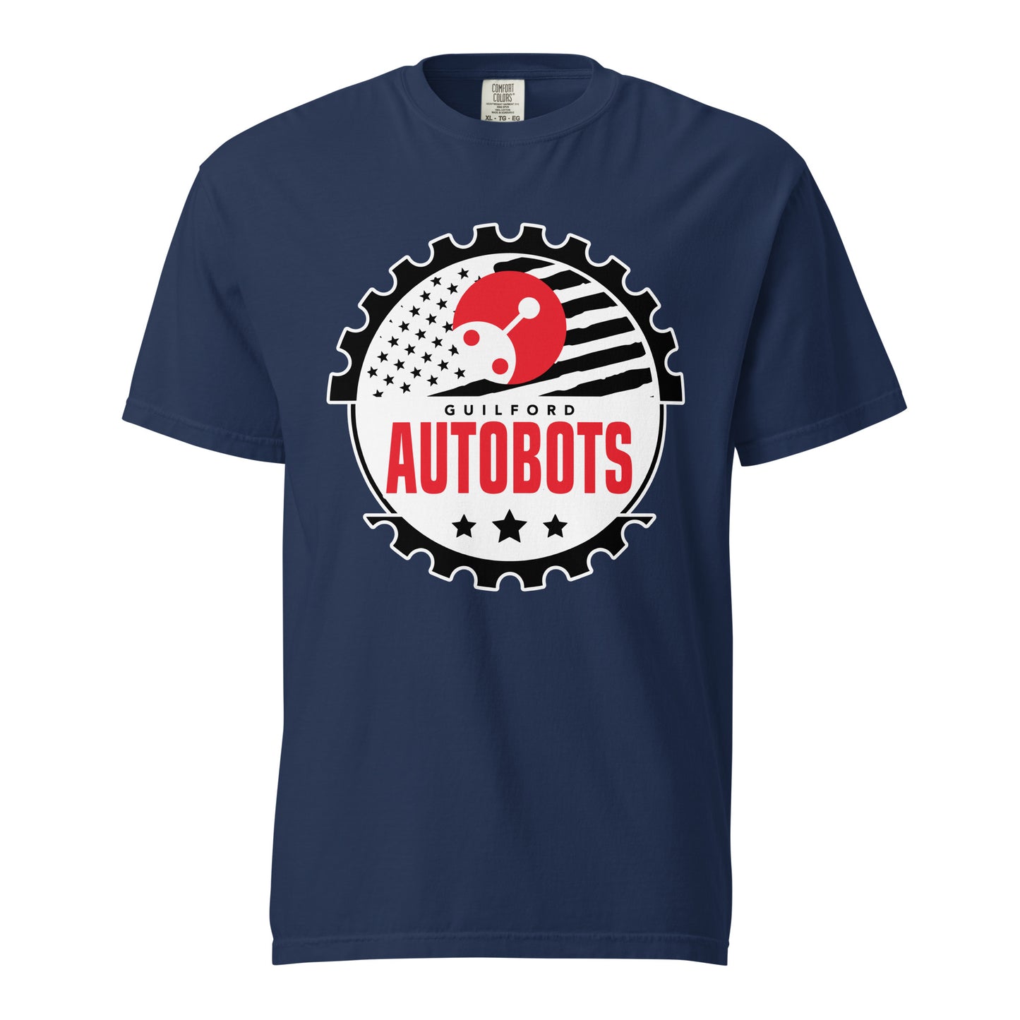 Signature | Comfort Colors T-Shirt | Guilford Autobots | Emblem Logo