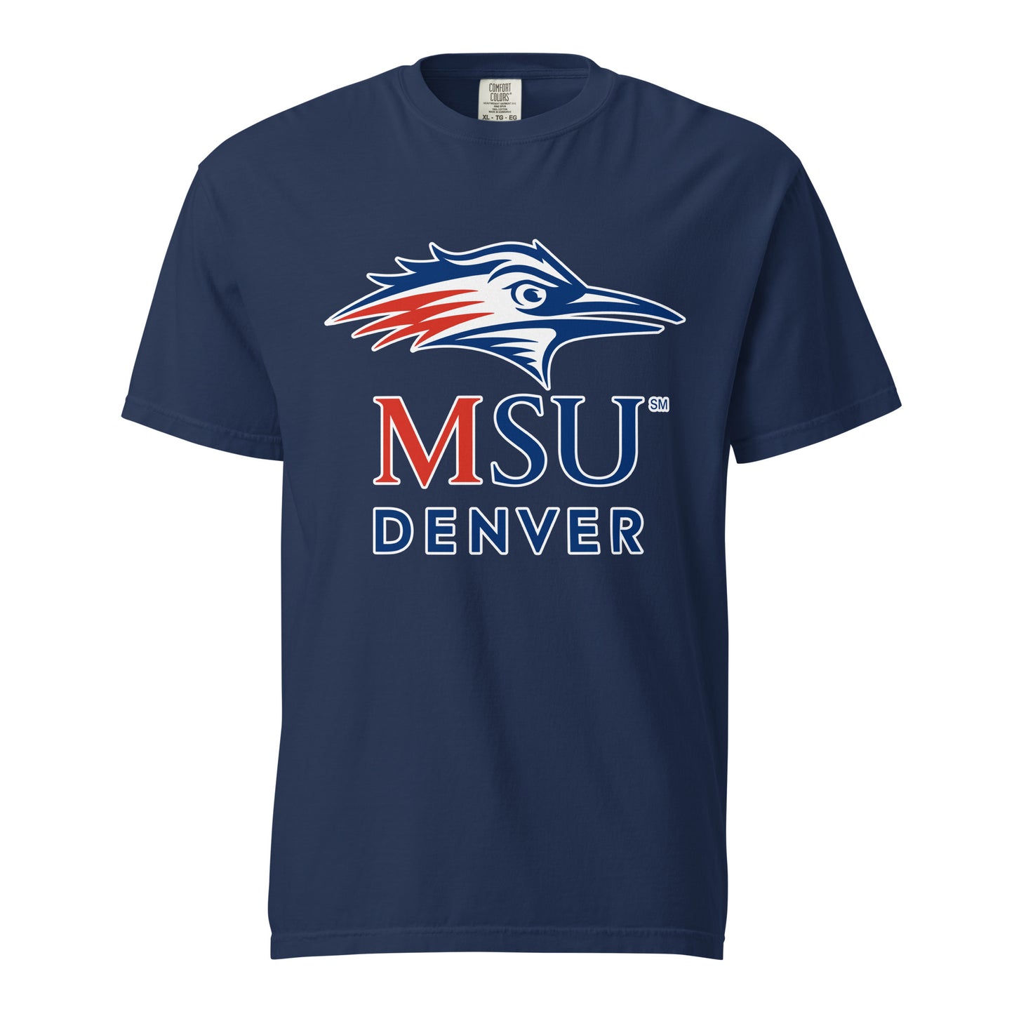 Signature | Comfort Colors T-Shirt | MSU Denver Dance Team | Titan Crest Logo