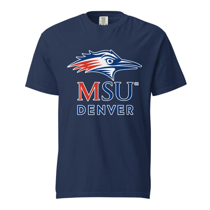 Signature | Comfort Colors T-Shirt | MSU Denver Dance Team | Titan Crest Logo