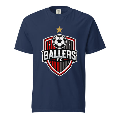 Signature | Comfort Colors T-Shirt | Ballers FC | Shield Logo