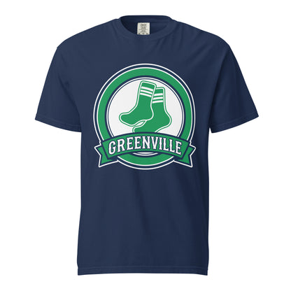 Signature | Comfort Colors T-Shirt | Greenville Sox | Badge Logo