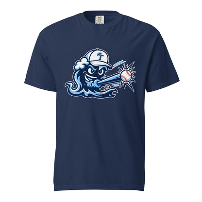 Signature | Comfort Colors T-Shirt | Long Island Tides Baseball | Mascot Logo