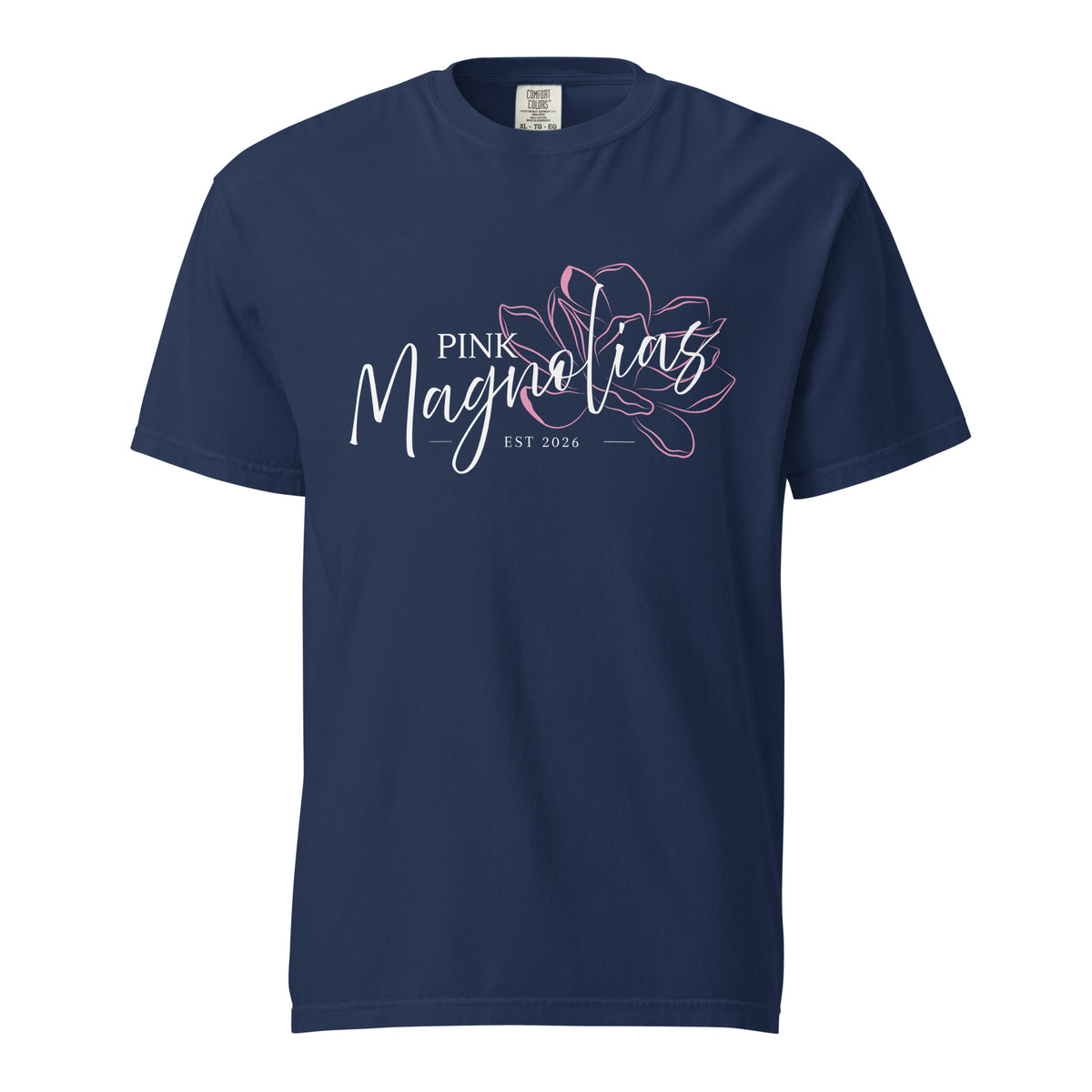 Signature | Comfort Colors T-Shirt | Pink Magnolias Dance | Modern Script Logo