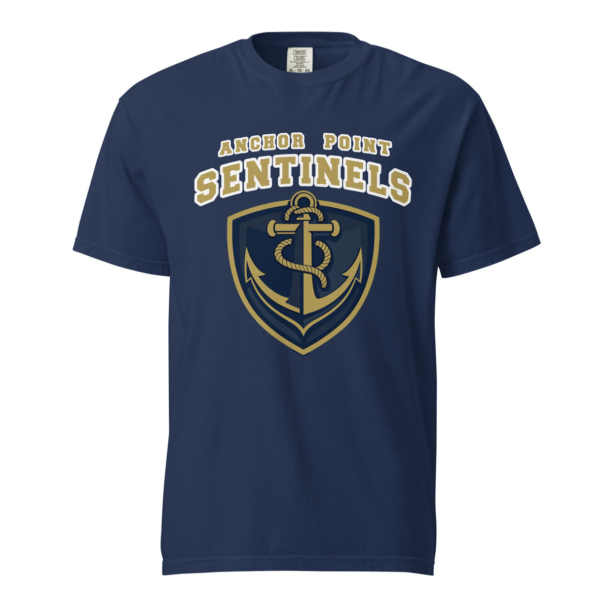 Signature | Comfort Colors T-Shirt | Anchor Point | Crest Logo