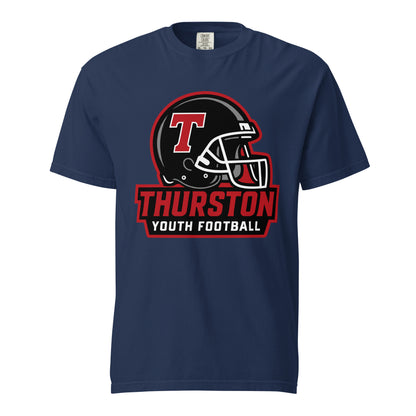 Signature | Comfort Colors T-Shirt | Thurston Youth Football | Crest Logo